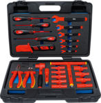 Caisse a outils pour cles a douilles VDE 26 pieces