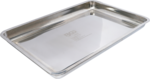 Bac de collecte acier inoxydable 600 x 400 mm 9 l