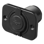 Boîtier d'encastrement USB double type A 3100mA 12V/24V