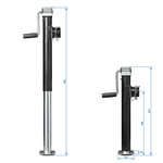 Pied de support extensible, robuste SH57/2000