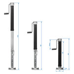 Pied de support extensible, robuste SH64/7000