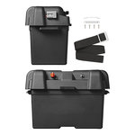 Coffret a piles 35x18x23cm 2x USB - 1x prise 12V - Voltmetre - 2x prise Anderson