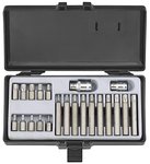 Coffret de 22 embouts Torx perce