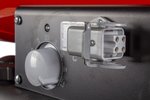 Soufflerie d'air chaud diesel 50kw avec telecommande