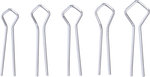 Inserts d’etrier pour l’outil d’insertion de profiles de vitres pour art. 8002