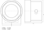 Cle d’ecrous de moyeu octogonale pour remorques R.O.R. 127 mm