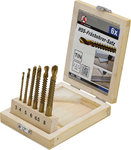 Ensemble de coupe-fraisage HSS 6 pieces, 3-8 mm