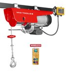 Palan electrique a cable avec telecommande radio