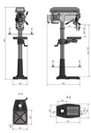 Perceuse a colonne diametre 30 mm