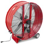 Ventilateur a entrainement par courroie diametre 900mm 437w