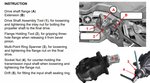 Jeu d’outils pour bride de differentiel et ecrou crenele pour BMW E70, E82, E90, E91, E92, E93