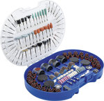 Jeu de disques abrasifs, de polissage et de forets pour outils rotatifs a grande vitesse 315 pieces