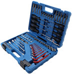 Assortiment doutils 6,3 mm (1/4) + 12,5 mm (1/2) profil E/profil T (pour Torx) 84 pieces
