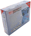 Assortiment doutils 6,3 mm (1/4) + 12,5 mm (1/2) profil E/profil T (pour Torx) 84 pieces