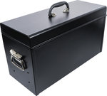 Caisse a outils metallique, vide 3 tiroirs