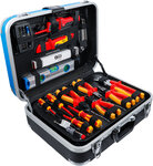 Caisse a outils pour electricien 118 pieces