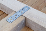 Assortiments de pattes de fixation plates 180 x 40 x 2 mm 6 pieces