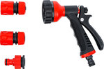 Pistolet d’arrosage multifonctionnel avec accessoires 4 pieces