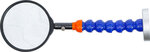 Loupe bras de support flexible et pied magnetique