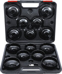 Ensemble de cle filtre huile Unite de 10 mm (3/8 ) 14 pcs.