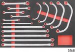 Chariot a outils bleu a 8 tiroirs avec 405 outils (EVA)