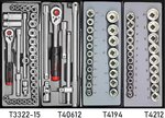 Chariot a outils a 8 tiroirs avec 325 outils (S&M)