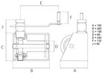 Treuil a main 0,5 tonne