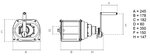 Treuil a main 0,5 t 22 x 6