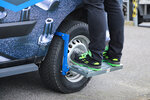 Marchepied de pneu reglable pour fourgonnettes et vehicules 4x4