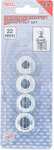 Jeu de douilles de jambe de force 4 pieces