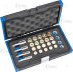 Kit de reparation pour bouchons de vidange d'huile M10/12/14/16 x1,5, 64 pieces