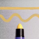 Marqueur solide jaune fin