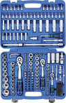 Coffret de douilles Super Lock 6,3 mm (1/4) / 10 mm (3/8) / 12,5 mm (1/2) 192 pieces