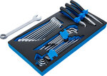 Caisse a outils metallique 3 tiroirs avec 153 outils