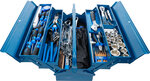 Caisse a outils metallique avec assortiment d’outils 137 pieces