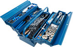 Caisse a outils metallique avec assortiment d’outils 137 pieces