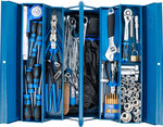 Caisse a outils metallique avec assortiment d’outils 137 pieces