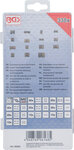 Assortiments d’ecrous autobloquants laiton 330 pieces