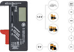 Testeur de batterie numerique 1,5 V / 9 V