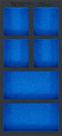Insert de servante d'atelier 1/3, vide : 6 tablettes 408 x 189 x 32 mm