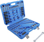 Assortiment doutils 6,3 mm (1/4) + 12,5 mm (1/2) profil E/profil T (pour Torx) 84 pieces