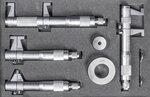 Jeu de micrometres internes analogiques, 7 pieces