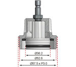 Adaptateur No. 8 pour Art. 8027: VW (Vento, T4, Passat-1996, Golf