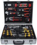 Jeu d’outils dans malette aluminium 129 pieces