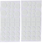 Jeu de protections antiderapants blanc 64 pieces