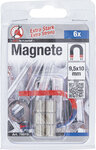 Jeu magnetique extra fort diametre 9,5 mm 6 pcs