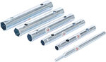 Jeu de cles a tubes 8 x 9 - 16 x 17 mm 6 pieces