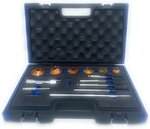 Outil de rechargement de soupapes et de sieges de soupapes - fraises 30-75° 28-65mm 14-pcs