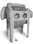 Cabine de sablage 350 l