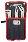 Pince multiprise a machoires plates et courbes de 12 longue 